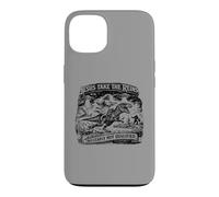 Jésus chevauchant Un Dinosaure UFO Bigfoot Conspiracy Coque pour iPhone 13