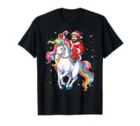 Jésus chevauchant Une Licorne, Noël, Noël chrétien T-Shirt