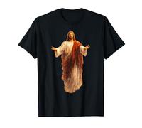 Jésus-Christ à Bras Ouverts Sauveur du Monde chrétien T-Shirt