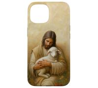 Jésus-Christ Agneau de Dieu Chrétien Dieu Amant Coque pour iPhone 15