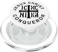 Jésus Christ Conquérant IC XC NIKA PopSockets PopGrip pour MagSafe