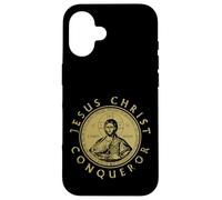 Jésus Christ Conqueror Orthodoxe Christianity Coque pour iPhone 16