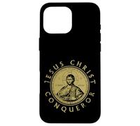 Jésus Christ Conqueror Orthodoxe Christianity Coque pour iPhone 16 Pro Max