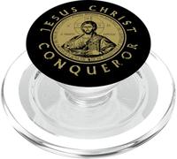 Jésus Christ Conqueror Orthodoxe Christianity PopSockets PopGrip pour MagSafe