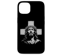 Jésus Christ Couronne d'épines Croix Religieuse chrétienne Coque pour iPhone 13