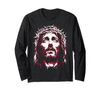 Jésus-Christ Couronne D'épines, Visage du Christ Manche Longue