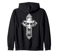 Jésus Christ Croix d'épines Prière chrétienne Religion Dieu Sweat à Capuche