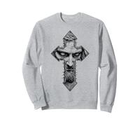 Jésus Christ Croix d'épines Prière chrétienne Religion Dieu Sweatshirt