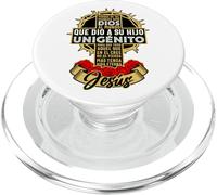 Jesus Christ Cross Bible Verse Sayings Christian Devotion PopSockets PopGrip pour MagSafe