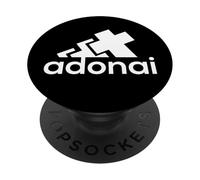 Jesus Christ Cross Faith Christian Religious Servant Of God PopSockets PopGrip Adhésif