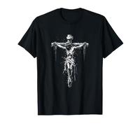 Jésus-Christ Crucifix INRI Foi chrétienne T-Shirt