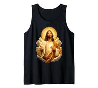Jésus-Christ Cœur Dévotionnel Art Foi Débardeur