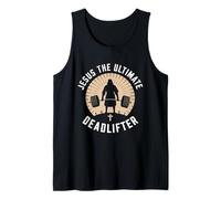 Jésus Christ Deadlifter Tshirt Christianisme Gym Fitness Débardeur