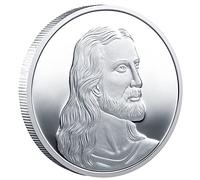 Jésus-Christ Dernière Souper Collectionner Les Pièces De Monnaie De Bible Chrétienne Européenne Collectant des Pièces Commémoratives