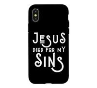 Jésus Christ Dieu chrétien Joyeuse Pâques Homme Femme Fille Garçon Coque pour iPhone X/XS