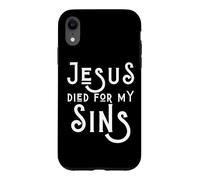 Jésus Christ Dieu chrétien Joyeuse Pâques Homme Femme Fille Garçon Coque pour iPhone XR