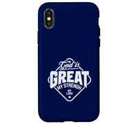 Jésus-Christ Dieu est Grand ma Force Seigneur chrétien Coque pour iPhone X/XS