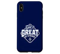 Jésus-Christ Dieu est Grand ma Force Seigneur chrétien Coque pour iPhone XS Max
