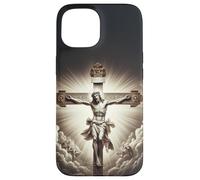 Jésus Christ Dieu Foi Religieux Messie Croix Coque pour iPhone 15