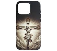 Jésus Christ Dieu Foi Religieux Messie Croix Coque pour iPhone 16 Pro