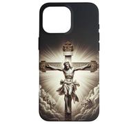 Jésus Christ Dieu Foi Religieux Messie Croix Coque pour iPhone 16 Pro Max