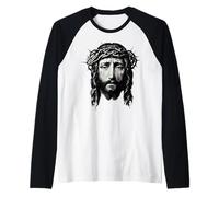 Jésus-Christ Dieu Sainte Couronne Nouveau Testament Évangile Manche Raglan