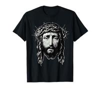Jésus-Christ Dieu Sainte Couronne Nouveau Testament Évangile T-Shirt