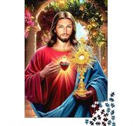 Jésus Christ Divin Puzzle 1000 Pièces Adultes Et Enfants À Partir De 14 Ans Classiques Cadeau Unique 70x50cm/1000pcs