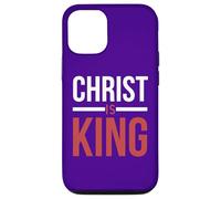Jésus-Christ est Le Roi des Rois Seigneur des Seigneurs Rev 19 16 Coque pour iPhone 12/12 Pro
