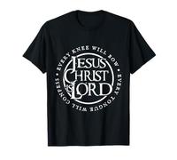 Jésus Christ est Seigneur - Chaque Genou s'inclinera, la Langue se confessera T-Shirt