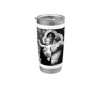 Jésus-Christ et Mère Marie Gobelet isotherme en acier inoxydable double paroi