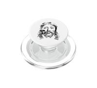 Jésus-Christ Face au Groupe de l'Église chrétienne PopSockets PopGrip pour MagSafe