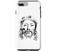 Jésus Christ Face Église chrétienne Groupe Coque pour iPhone 7 Plus/8 Plus
