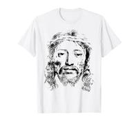 Jésus Christ Face Église chrétienne Groupe T-Shirt