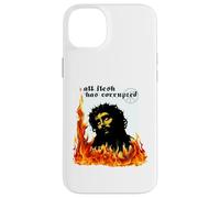 Jésus Christ Feu Péché originel Bible TxRxP Dieu Métalleux Coque pour iPhone 14 Plus