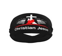 Jésus Christ foi chrétienne sur la peur bandeau de sport élé Yoga exercice bandeaux respirant