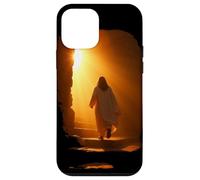 Jesus Christ Glorious Resurrection Christian Faith (Black) Coque pour iPhone 12 Mini