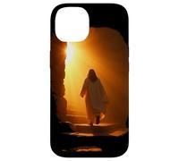 Jesus Christ Glorious Resurrection Christian Faith (Black) Coque pour iPhone 14