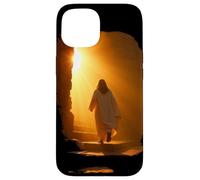 Jesus Christ Glorious Resurrection Christian Faith (Black) Coque pour iPhone 15