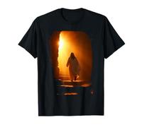 Jesus Christ Glorious Resurrection Christian Faith (Black) T-Shirt