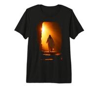 Jesus Christ Glorious Resurrection Christian Faith (Black) T-Shirt Haut de Gamme