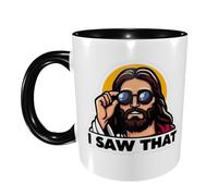 Jésus-Christ, J'Ai Vu Ça Mug Drôle Tasse Jolis Mug À Café Pour Espresso Cuisine Cacao 330Ml