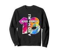 Jésus Christ Je suis 18 Ans JÉSUS 18 Anniversaire Sweatshirt