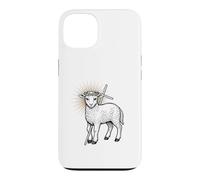 Jésus-Christ l'Agneau de Dieu Agnus Dei Coque pour iPhone 13
