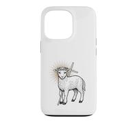 Jésus-Christ l'Agneau de Dieu Agnus Dei Coque pour iPhone 13 Pro