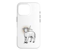 Jésus-Christ l'Agneau de Dieu Agnus Dei Coque pour iPhone 16 Pro