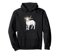 Jésus-Christ l'Agneau de Dieu Agnus Dei Sweat à Capuche