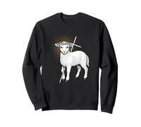 Jésus-Christ l'Agneau de Dieu Agnus Dei Sweatshirt