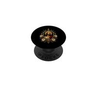 Jésus-Christ Lily Icône Gothique Dévotion Sacrée Art Foi PopSockets PopGrip Adhésif