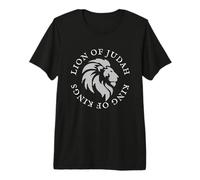 Jésus-Christ Lion de Juda Foi chrétienne Biblique T-Shirt Haut de Gamme